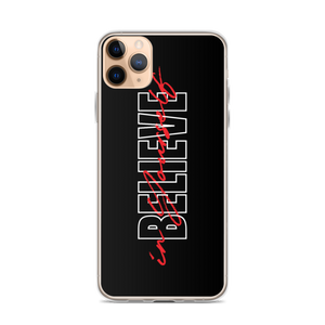 iPhone 11 Pro Max Believe in yourself Typography iPhone Case by Design Express