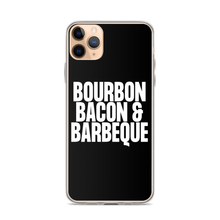 Bourbon Bacon & Barbeque (Funny) iPhone Case