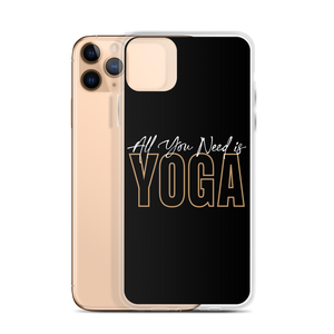 All You Need is Yoga Clear Case for iPhone®