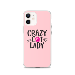 iPhone 12 Crazy Cat Lady (Cat Lover) Funny iPhone Case by Design Express