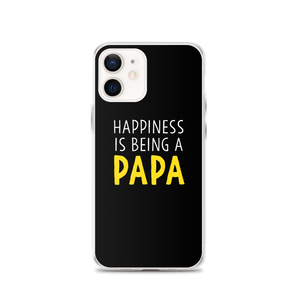 iPhone 12 Happiness is Being a Papa (Funny) iPhone Case by Design Express