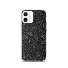 iPhone 12 3D Black Ornament Pattern iPhone Case by Design Express