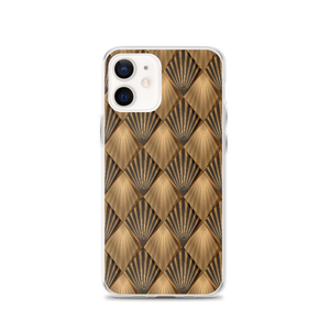 iPhone 12 Golden Art Deco Pattern iPhone Case by Design Express