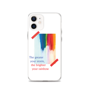 iPhone 12 Rainbow iPhone Case White by Design Express