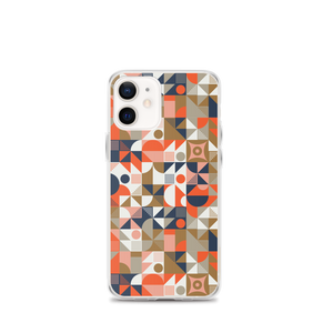 iPhone 12 mini Mid Century Pattern iPhone Case by Design Express