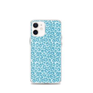 iPhone 12 mini Teal Leopard Print iPhone Case by Design Express