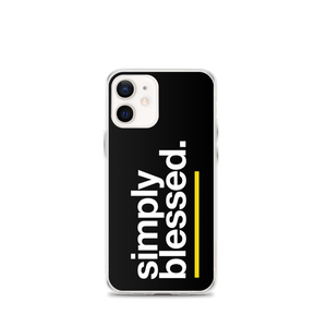 iPhone 12 mini Simply Blessed (Sans) iPhone Case by Design Express