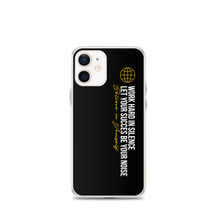 iPhone 12 mini Work hard in silence iPhone Case by Design Express