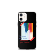 iPhone 12 mini Rainbow iPhone Case Black by Design Express