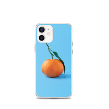 iPhone 12 mini Orange on Blue iPhone Case by Design Express