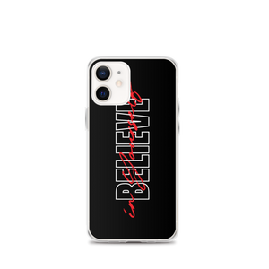 iPhone 12 mini Believe in yourself Typography iPhone Case by Design Express