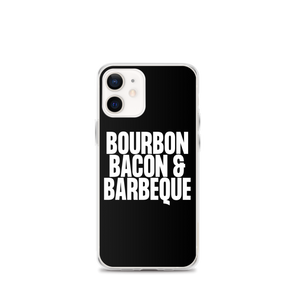 Bourbon Bacon & Barbeque (Funny) iPhone Case