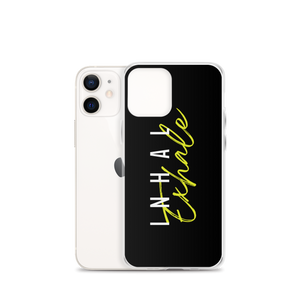 Inhale Exhale Clear Case for iPhone®