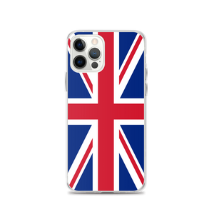 iPhone 12 Pro United Kingdom Flag "Solo" iPhone Case iPhone Cases by Design Express