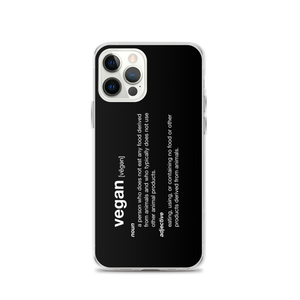 iPhone 12 Pro Vegan Dictionary iPhone Case by Design Express