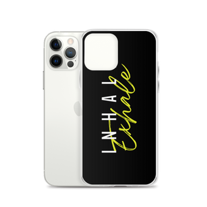 Inhale Exhale Clear Case for iPhone®