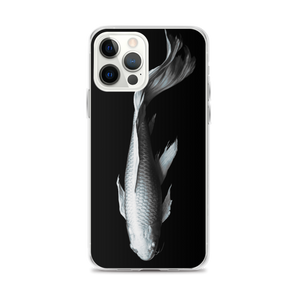 iPhone 12 Pro Max White Koi Fish iPhone Case by Design Express