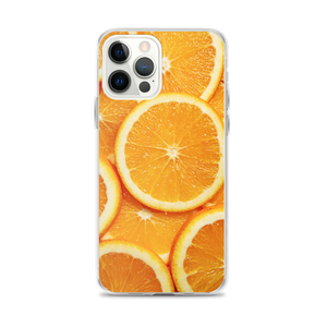 iPhone 12 Pro Max Sliced Orange iPhone Case by Design Express