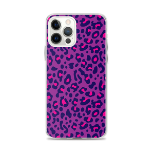 iPhone 12 Pro Max Purple Leopard Print iPhone Case by Design Express