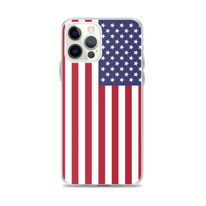 iPhone 12 Pro Max United States Flag "All Over" iPhone Case iPhone Cases by Design Express