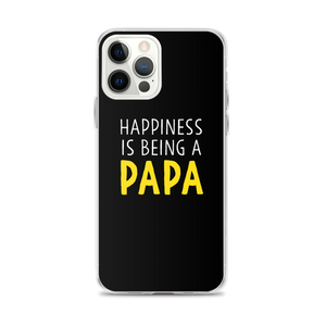 iPhone 12 Pro Max Happiness is Being a Papa (Funny) iPhone Case by Design Express