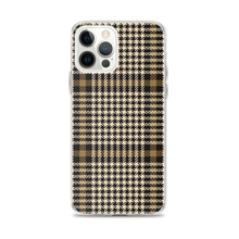 iPhone 12 Pro Max Herringbone Glen Plaid Pattern iPhone Case by Design Express