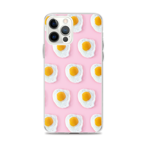 iPhone 12 Pro Max Pink Eggs Pattern iPhone Case by Design Express