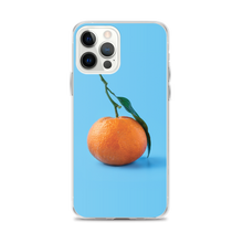 iPhone 12 Pro Max Orange on Blue iPhone Case by Design Express