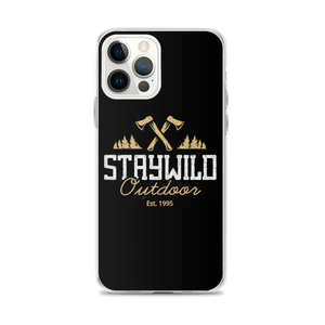 iPhone 12 Pro Max Stay Wild Outdoor iPhone Case by Design Express