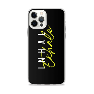 Inhale Exhale Clear Case for iPhone®