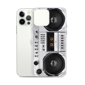 Boom Box 80s iPhone Case by Design Express
