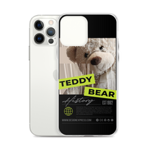 Teddy Bear Hystory iPhone Case Black by Design Express