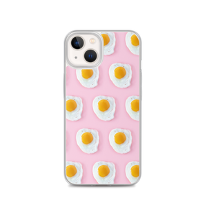 iPhone 13 Pink Eggs Pattern iPhone Case by Design Express