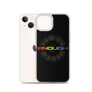 You Are Enough (Colorful) Clear Case for iPhone®