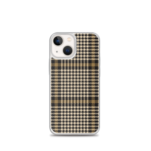 iPhone 13 mini Herringbone Glen Plaid Pattern iPhone Case by Design Express