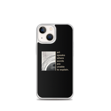 iPhone 13 mini Art speaks where words are unable to explain iPhone Case by Design Express