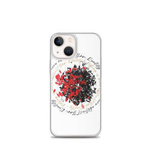 iPhone 13 mini Nothing is more abstarct than reality Circle iPhone Case by Design Express