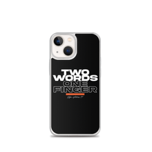 iPhone 13 mini Two Words One Finger iPhone Case by Design Express