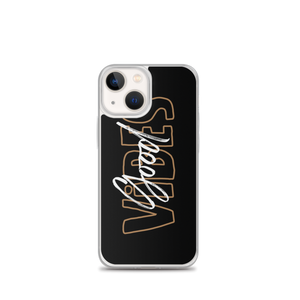 iPhone 13 mini Good Vibes Typo iPhone Case by Design Express