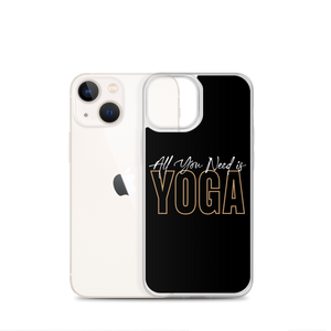 All You Need is Yoga Clear Case for iPhone®