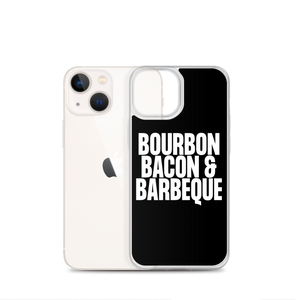 Bourbon Bacon & Barbeque (Funny) iPhone Case