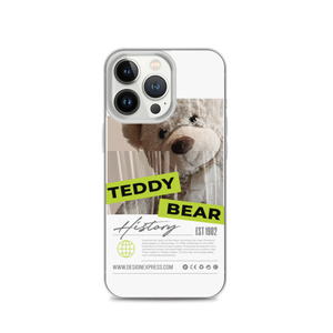 iPhone 13 Pro Teddy Bear Hystory iPhone Case by Design Express