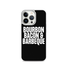 Bourbon Bacon & Barbeque (Funny) iPhone Case