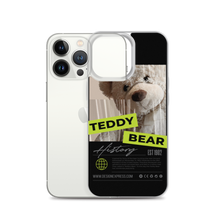 Teddy Bear Hystory iPhone Case Black by Design Express