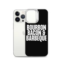 Bourbon Bacon & Barbeque (Funny) iPhone Case