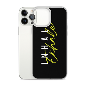 Inhale Exhale Clear Case for iPhone®