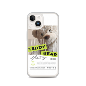 iPhone 14 Teddy Bear Hystory iPhone Case by Design Express