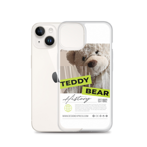 Teddy Bear Hystory iPhone Case by Design Express