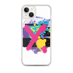 iPhone 14 Plus Abstract Series 01 iPhone Case White by Design Express