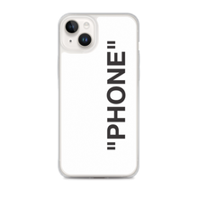 iPhone 14 Plus "PRODUCT" Series "PHONE" iPhone Case White by Design Express